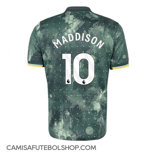 Camisa de time de futebol Tottenham Hotspur James Maddison #10 Replicas 3º Equipamento 2024-25 Manga Curta